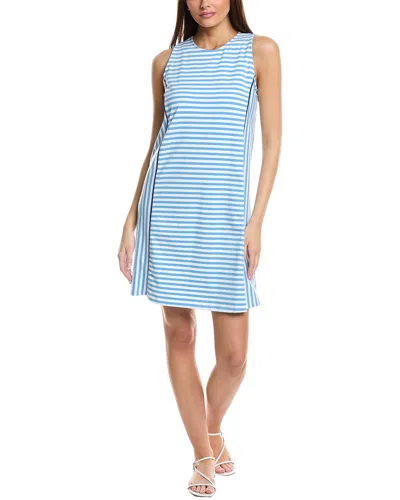 Duffield Lane Eliza Shift Dress In Blue