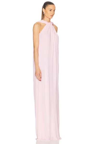 Jil Sander Draped Maxi Dress In Confetti