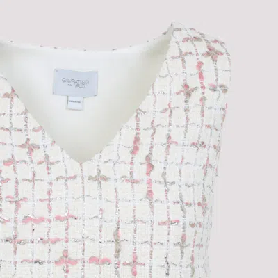 Giambattista Valli Grid-pattern Midi Dress In Multicolour