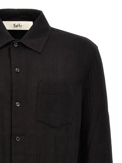 Séfr Sefr Leo Shirt In Black