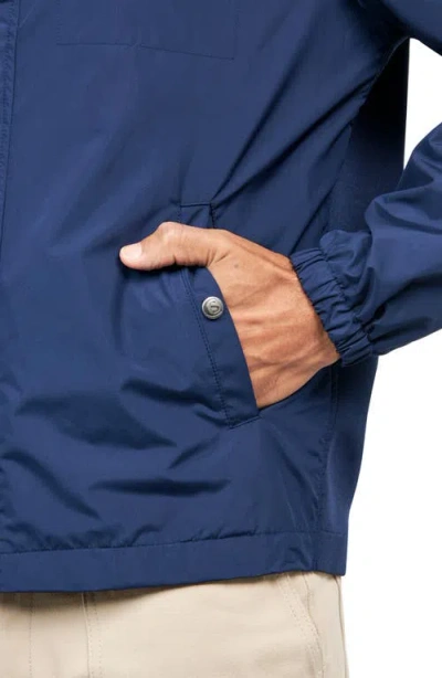 Construct Solid Hybrid Field Jacket In Navy