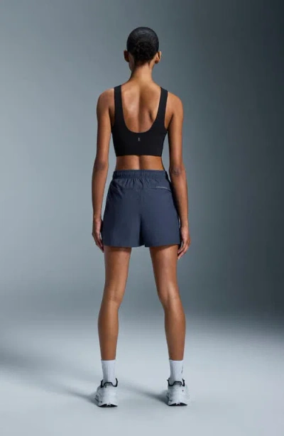 On Core 2-in-1 Crop Performance Tank In Black