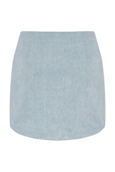 Jendue Marvel Mini Skirt In Ever Blue