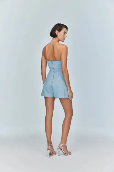 Jendue Marvel Mini Skirt In Ever Blue