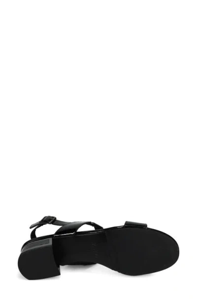 Vaneli Hatty Metallic Slingback Sandal In Black