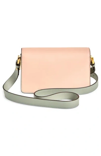 Marni Mini Trunkaroo Colorblock Leather Shoulder Bag In Neutral