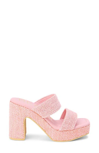 Beach By Matisse Gem Platform Sandal In Rose
