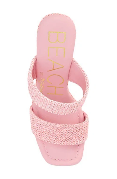 Beach By Matisse Gem Platform Sandal In Rose