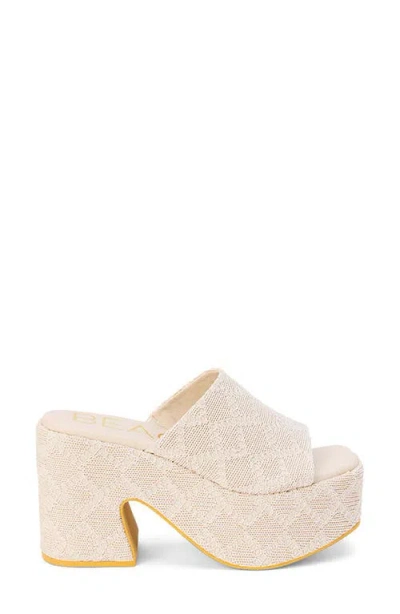 Beach By Matisse Como Platform Sandal In Beige