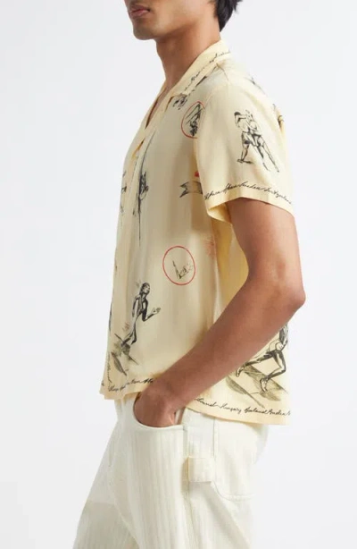 Bode Games Shirt In Gelb