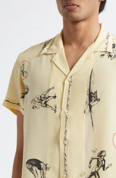 Bode Games Shirt In Gelb