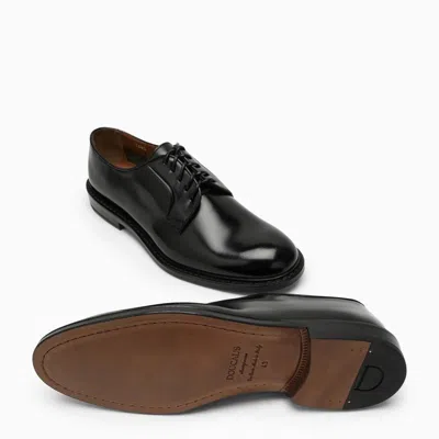 Doucal's Almond-toe Leather Derby Shoes