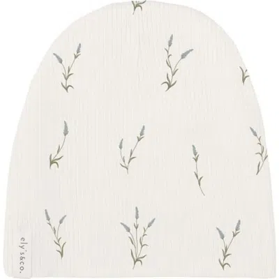 Ely's & Co. Baby Cotton Ribbed Beanie In Lilac