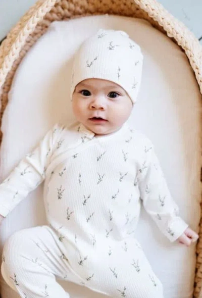 Ely's & Co. Baby Cotton Ribbed Beanie In Lilac