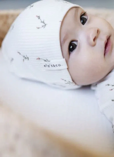 Ely's & Co. Baby Cotton Ribbed Beanie In Lilac