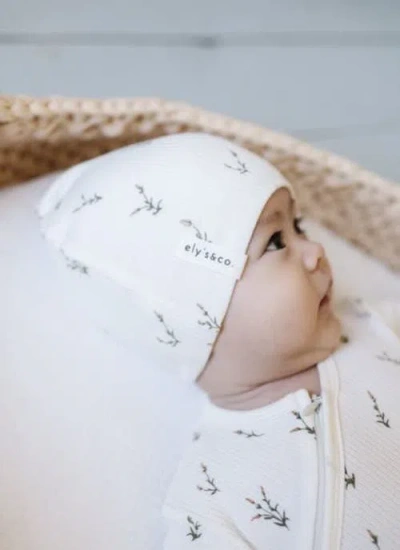 Ely's & Co. Baby Cotton Ribbed Beanie In Lilac