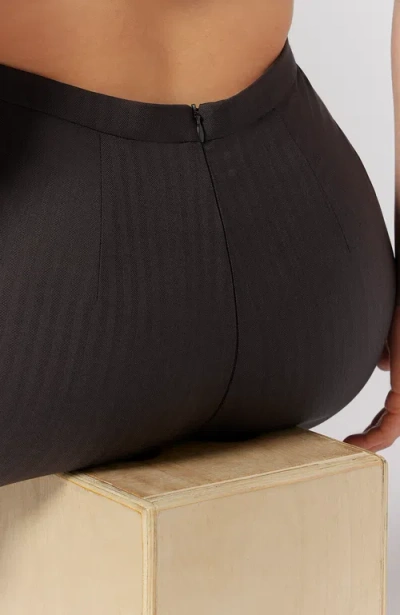 Aam The Label The Wool Wide Leg Pant For Full Hips And Thighs In Deep Plum