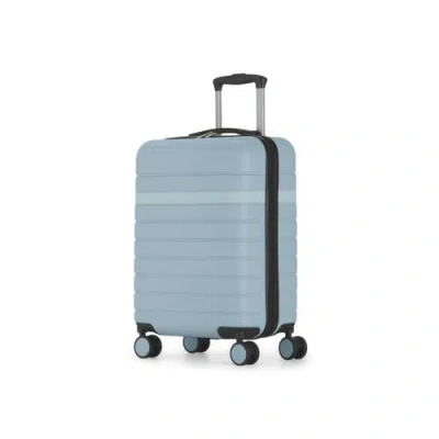 Bugatti Lisbon 2 Piece Hardside Luggage Set With Expansion In Blue