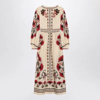 Farm Rio Cotton Dress With Multicolor Print