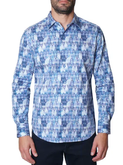 Robert Graham Oakley Long Sleeve Button Down Shirt In Multi