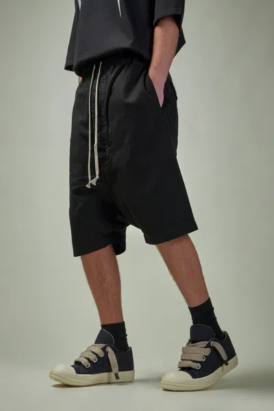Rick Owens Drkshdw Drkshdw By Rick Owens Man Shorts & Bermuda Shorts Black Size M Cotton, Elastane In Black