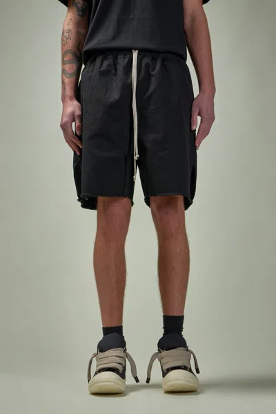 Rick Owens Drkshdw Long Boxers Butt Zip In Black