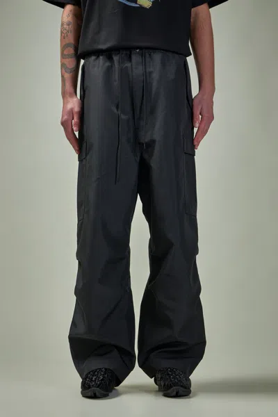 Junya Watanabe Wide-leg Cargo Trousers In Black