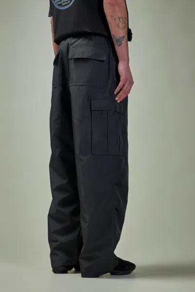 Junya Watanabe Wide-leg Cargo Trousers In Black