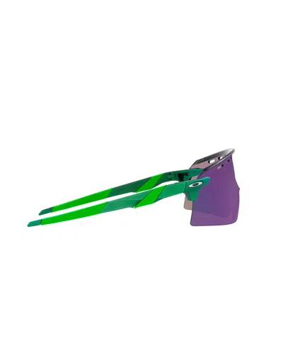Oakley Encoder Strike Vented Oversize-frame Sunglasses In Green