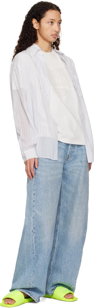 Alexander Wang Yellow Aw Pool Slides In Fluo Yellow