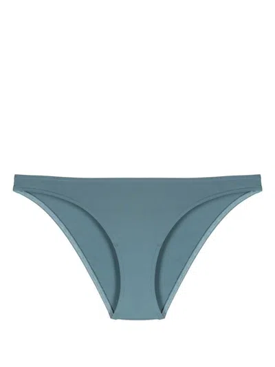 Eres Elasticated Waistband Swimwear Seam Detailing In Blue