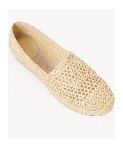 Chloé Chloe Women Isla Espadrillas Shoes In Neutral