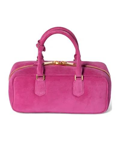 Miu Miu Fuchsia Arcadie Handbag In Pink