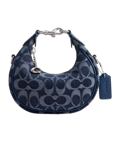 Coach Jonie Bag In Signature Denim In Black