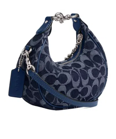 Coach Jonie Bag In Signature Denim In Black