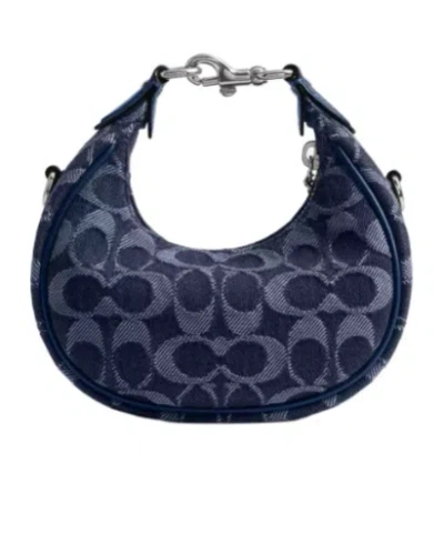 Coach Jonie Bag In Signature Denim In Black