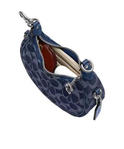 Coach Jonie Bag In Signature Denim In Black