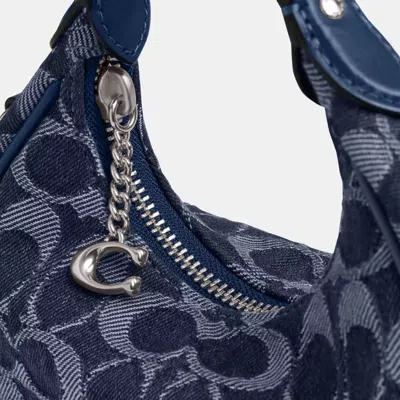 Coach Jonie Bag In Signature Denim In Black