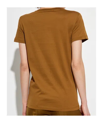 Max Mara Giovane Maxmarabesque T-shirt In Brown