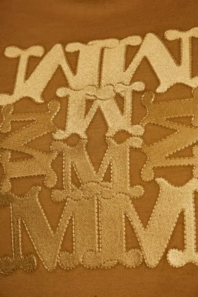 Max Mara Giovane Maxmarabesque T-shirt In Brown