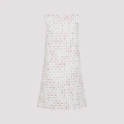 Giambattista Valli Grid-pattern Midi Dress In Multicolour