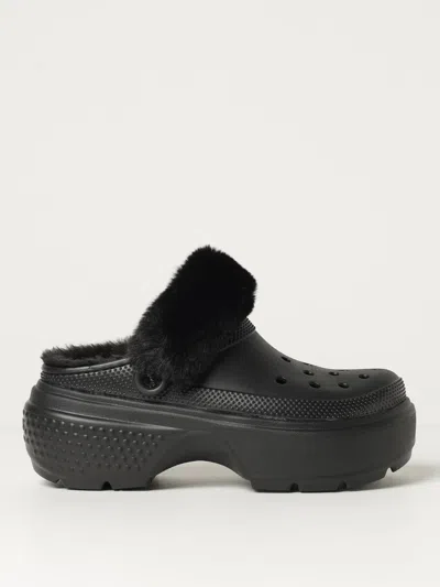 Crocs Stomp Lined Clog In Black