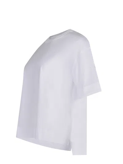 Max Mara Maser Short White Cotton T-shirt
