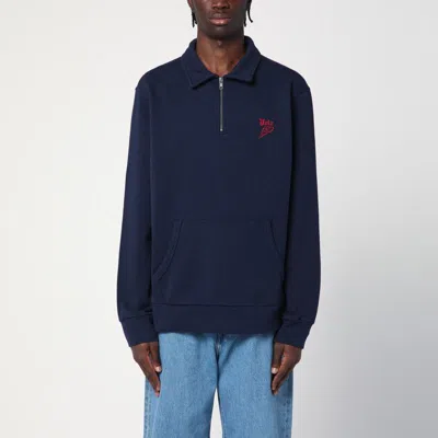 Polo Ralph Lauren Logo Embroidered Half-zip Sweatshirt
