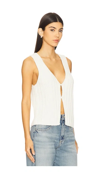 Samsoe & Samsoe Salou Tank Top In White