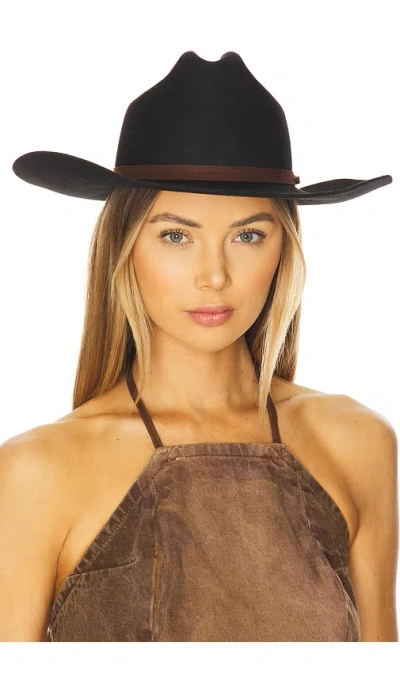 Lack Of Color Wilder Cowboy Hat In Black