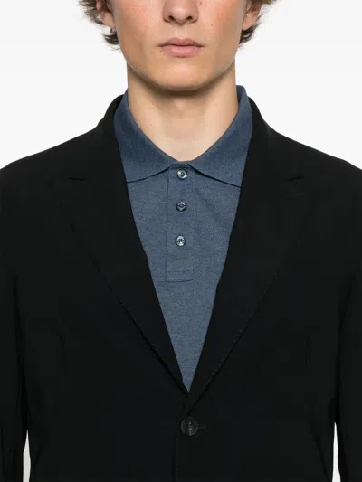 Eraldo Peak-lapels Blazer In Black