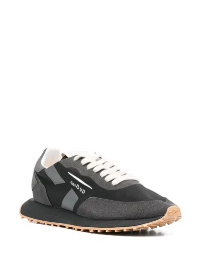 Ghoud Panelled Sneakers In Black