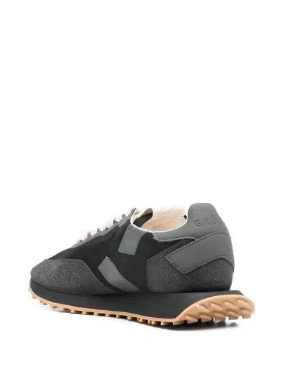Ghoud Panelled Sneakers In Black