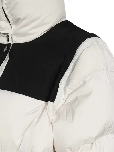 Weekend Max Mara Long Down Jacket In White